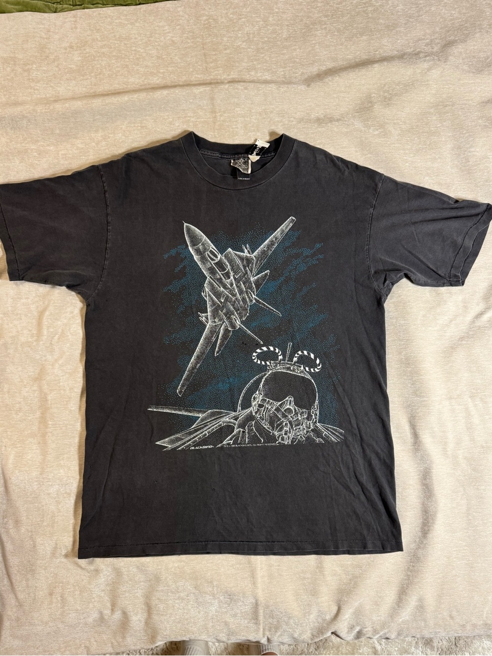 Elwood Vintage 80s Tomcat Fighter Jet Tshirt